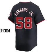 Carl Edwards Jr. Men's Washington Nationals Navy Limited Alternate Jersey