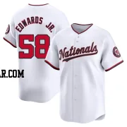 Carl Edwards Jr. Youth Washington Nationals White Limited Home Jersey