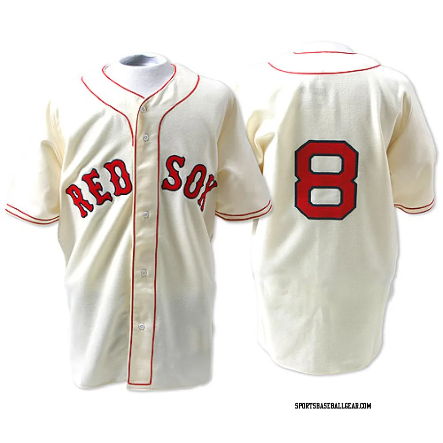 Carl Yastrzemski Men's Boston Red Sox Cream Replica 1967 Throwback Jersey