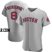 Carl Yastrzemski Men's Boston Red Sox Gray Authentic Road Jersey