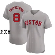 Carl Yastrzemski Men's Boston Red Sox Gray Elite Road Jersey