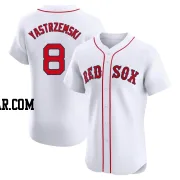 Carl Yastrzemski Men's Boston Red Sox White Elite Home Jersey