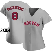 Carl Yastrzemski Women's Boston Red Sox Gray Authentic Road Jersey