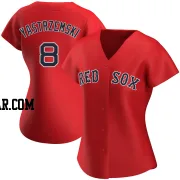 Carl Yastrzemski Women's Boston Red Sox Red Authentic Alternate Jersey