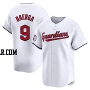 Carlos Baerga Men's Cleveland Guardians White Limited Home Jersey