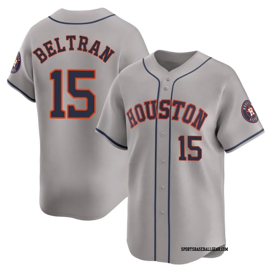 Carlos Beltran Men's Houston Astros Gray Limited Away Jersey