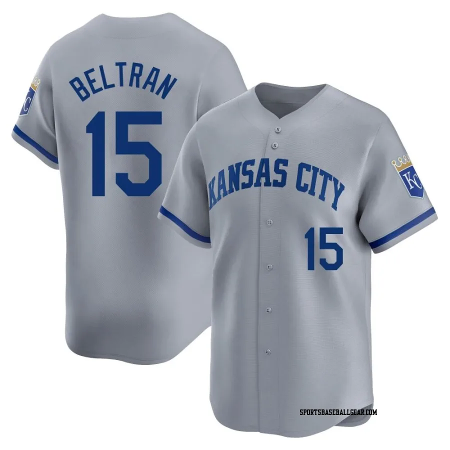 Carlos Beltran Youth Kansas City Royals Gray Limited Away Jersey