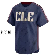 Carlos Carrasco Youth Cleveland Guardians Navy Limited 2024 City Connect Jersey