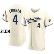 Carlos Correa Men's Minnesota Twins Cream Authentic Alternate 2023 Jersey