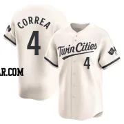 Carlos Correa Men's Minnesota Twins Cream Limited Alternate Jersey