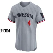 Carlos Correa Men's Minnesota Twins Gray Elite Road Jersey