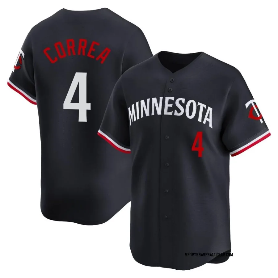 Carlos Correa Men's Minnesota Twins Navy Limited Alternate Jersey