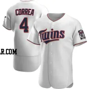 Carlos Correa Men's Minnesota Twins White Authentic Home Jersey