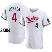 Carlos Correa Men's Minnesota Twins White Authentic Home Jersey