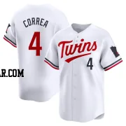 Carlos Correa Men's Minnesota Twins White Limited Home Jersey