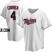 Carlos Correa Men's Minnesota Twins White Replica Home Jersey