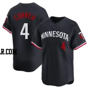 Carlos Correa Youth Minnesota Twins Navy Limited Alternate Jersey