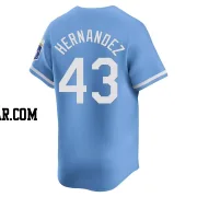 Carlos Hernandez Youth Kansas City Royals Light Blue Limited Alternate Jersey