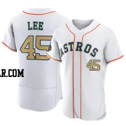 Carlos Lee Men's Houston Astros Gold Authentic White 2023 Collection Jersey