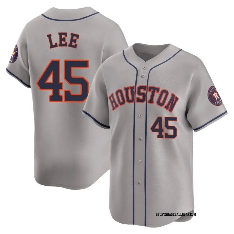 Carlos Lee Men's Houston Astros Gray Limited Away Jersey