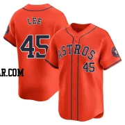 Carlos Lee Men's Houston Astros Orange Limited Alternate Jersey