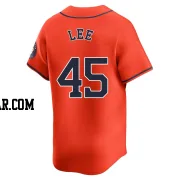 Carlos Lee Men's Houston Astros Orange Limited Alternate Jersey