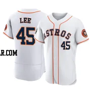 Carlos Lee Men's Houston Astros White Authentic 2022 World Series Home Jersey