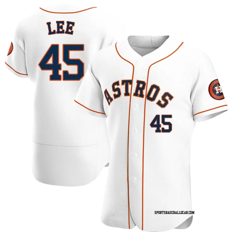 Carlos Lee Men's Houston Astros White Authentic Home Jersey