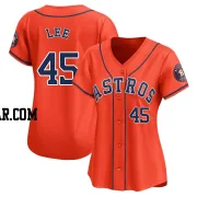 Carlos Lee Women's Houston Astros Orange Limited Alternate Jersey