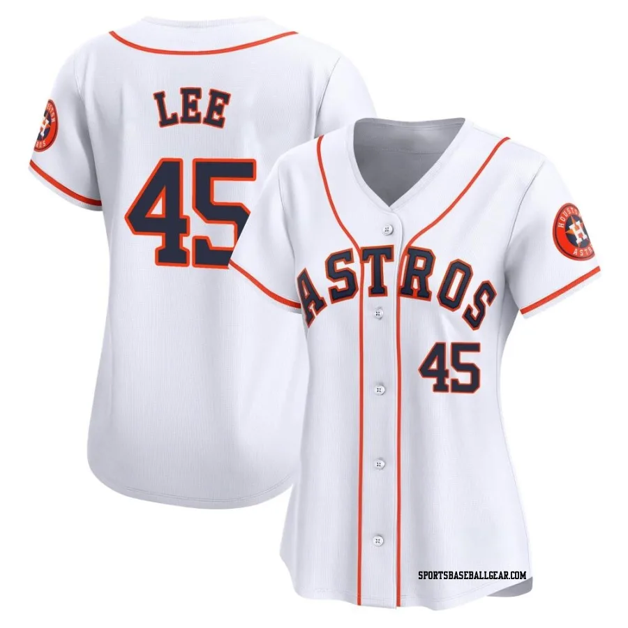 Carlos Lee Women's Houston Astros White Limited Home Jersey