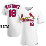 Carlos Martinez Men's St. Louis Cardinals White Authentic Home Jersey