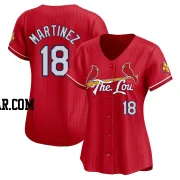 Carlos Martinez Women's St. Louis Cardinals Red Limited 2024 City Connect Jersey