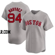 Carlos Narvaez Men's Boston Red Sox Gray Limited Away Jersey