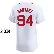 Carlos Narvaez Men's Boston Red Sox White Elite Home Jersey