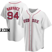 Carlos Narvaez Men's Boston Red Sox White Replica Home Jersey