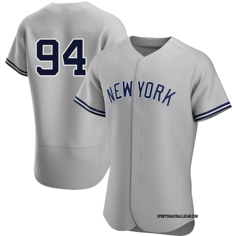 Carlos Narvaez Men's New York Yankees Gray Authentic Road Jersey