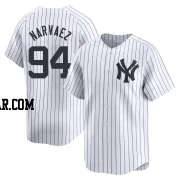 Carlos Narvaez Men's New York Yankees White Limited Yankee Home Jersey