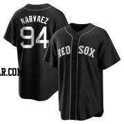 Carlos Narvaez Youth Boston Red Sox Black/White Replica Jersey