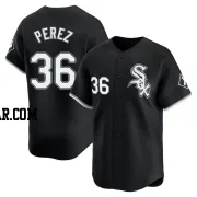 Carlos Perez Men's Chicago White Sox Black Limited Alternate Jersey