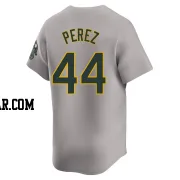 Carlos Perez Youth Oakland Athletics Gray Limited Away Jersey