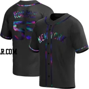 Carlos Rodon Men's New York Yankees Black Holographic Replica Alternate Jersey