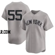 Carlos Rodon Men's New York Yankees Gray Limited Away 2nd Jersey