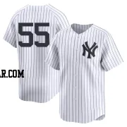 Carlos Rodon Youth New York Yankees White Limited Yankee Home 2nd Jersey