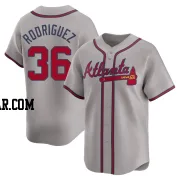 Carlos Rodriguez Men's Atlanta Braves Gray Limited Away Jersey