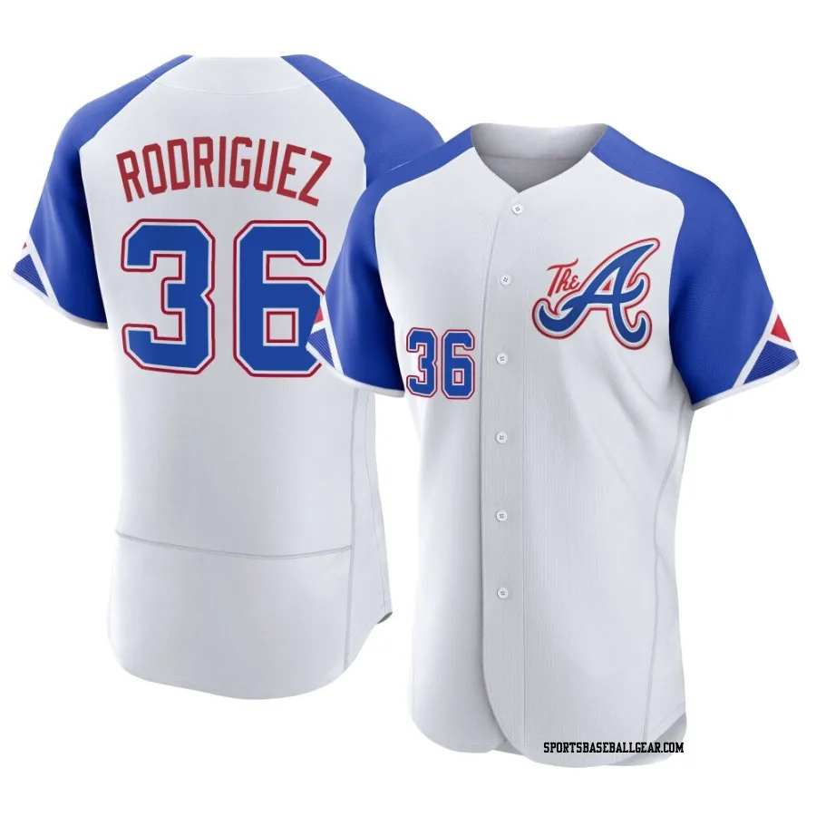 Carlos Rodriguez Men's Atlanta Braves White Authentic 2023 City Connect Jersey