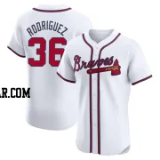 Carlos Rodriguez Men's Atlanta Braves White Elite Home Jersey