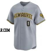 Carlos Rodriguez Men's Milwaukee Brewers Gray Limited Away Jersey