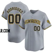 Carlos Rodriguez Men's Milwaukee Brewers Gray Limited Away Jersey