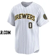 Carlos Rodriguez Men's Milwaukee Brewers White Limited Alternate Jersey