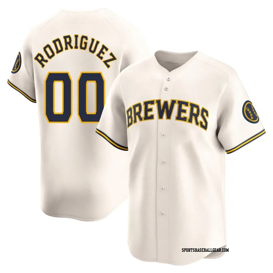 Carlos Rodriguez Youth Milwaukee Brewers Cream Limited Home Jersey